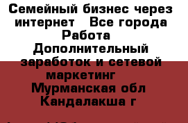 Семейный бизнес через интернет - Все города Работа » Дополнительный заработок и сетевой маркетинг   . Мурманская обл.,Кандалакша г.